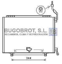 Condensador 62-FD5610 - CONDENSADOR FORD B-MAX