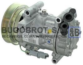 Compresor Original 51-1970 - COMP. SANDEN SD6V12 PV6 125MM. RENAULT KANGOO (92600-2783R)