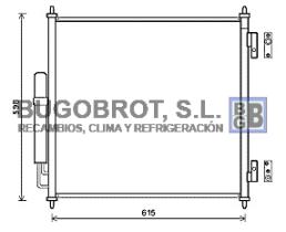 Condensador 62-AU5218 - CONDENSADOR LAND ROVER (LR110621)