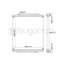 Radiadores 40-IV2068 - RADIADOR IVECO TRAKKER 00'- (41218266)