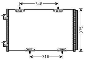 Condensador 62-CN5290 - CONDENSADOR CITROEN (9674994280)