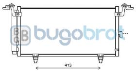 Condensador 62-SU5084 - CONDENSADOR SUBARU LEGACY V (73210AJ000)