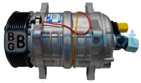 Compresor estándar 50-55124Q - COMP. QUE QP-15XS H-O P8 123MM. 12V R-404-A PL/SL