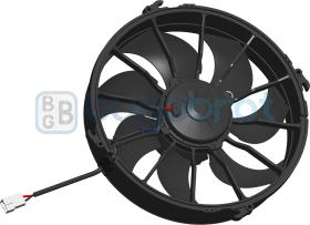 Electro ventiladores 18-7001 - ELEC. SPAL 305 MM. CUR. 7 PALAS ASP. 12V. VA51-AP71/VLL-69A