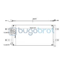 Condensador 62-MN5140 - CONDENSADOR MAN TGS-SERIES 06'- (81619206041)