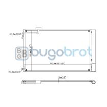 Condensador 62-MS5775 - CONDENSADOR MERCEDES-BENZ CLS-CLASS (C218)