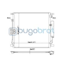 Condensador 62-MT5285 - CONDENSADOR MITSUBISHI L200 2.4L