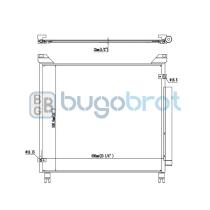 Condensador 62-TO5749 - CONDENSADOR TOYOTA HILUX