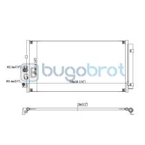 Condensador 62-FD5715 - CONDENSADOR FORD FOCUS 1.5T