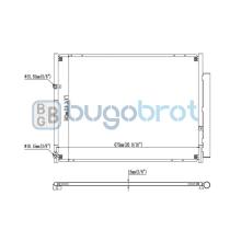Condensador 62-TO9014 - CONDENSADOR TOYOTA ALPHARD 2010-2014