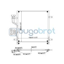 Condensador 62-JE9002 - CONDENSADOR JEEP CHEROKEE DIESEL 2001-2005