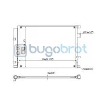 Condensador 62-KA5338 - CONDENSADOR KIA RIO GDI
