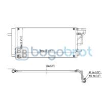 Condensador 62-KA9001 - CONDENSADOR KIA CEED (CD)  2018-