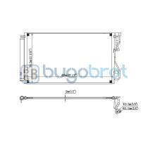 Condensador 62-KA9004 - CONDENSADOR KIA OPTIMA 2.0 2016-2020