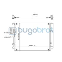 Condensador 62-KA5316 - CONDENSADOR KIA SOUL