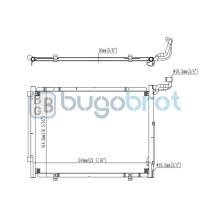 Condensador 62-FD9007 - CONDENSADOR FORD ECOSPORT