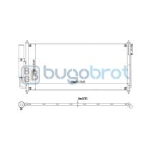 Condensador 62-DN9015 - CONDENSADOR NISSAN MAXIMA V6 3.5L