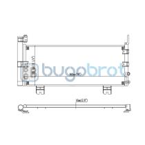 Condensador 62-TO5728 - CONDENSADOR LEXUS GS450H