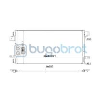 Condensador 62-JE5074 - CONDENSADOR DODGE CALIBER L4 2.0L