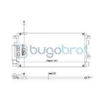 Condensador 62-FD9024 - CONDENSADOR FORD FOCUS