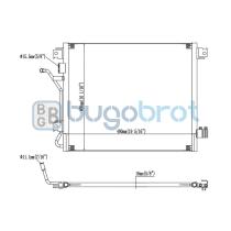Condensador 62-JE9005 - CONDENSADOR JEEP LIBERTY MT