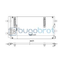 Condensador 62-AU9004 - CONDENSADOR AUDI A4/S4 1.8 TFSI