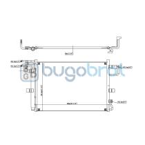 Condensador 62-FD9015 - CONDENSADOR FORD EXPLORER LIMITED V6 3.5L