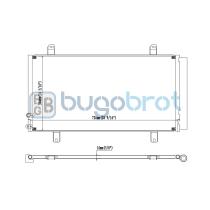 Condensador 62-TO5698 - CONDENSADOR TOYOTA CAMRY L4 2.5