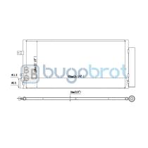 Condensador 62-CT5062 - CONDENSADOR CHEVROLET SONIC LTZ L4 1.4L