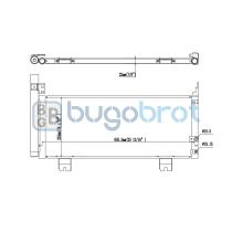 Condensador 62-TO9005 - CONDENSADOR LEXUS GS450H BASE V6 3.5L