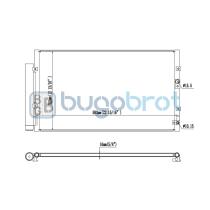 Condensador 62-SU5102 - CONDENSADOR SUBARU BRZ LIMITED H4 2.0L