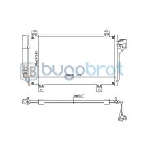 Condensador 62-MZ5260 - CONDENSADOR MAZDA 3 G L4 2.0L