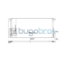 Condensador 62-OL5634 - CONDENSADOR BUICK ENCORE CONVENIENCE L4 1.4L