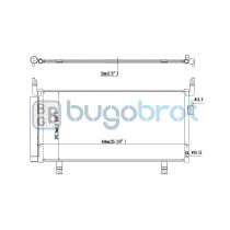 Condensador 62-SU5104 - CONDENSADOR SUBARU FORESTER 2.0XT LIMITED H4 2.0L