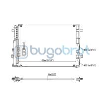 Condensador 62-MS5716 - CONDENSADOR MERCEDES-BENZ A-CLASS (W176)