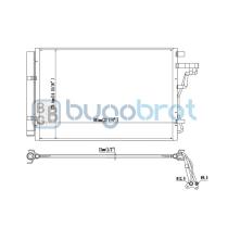 Condensador 62-KA9015 - CONDENSADOR KIA SOUL EX L4 2.0L