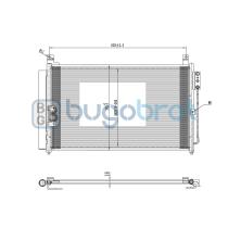 Condensador 62-DN5448 - CONDENSADOR INFINITI Q50 HYBRID PREMIUM V6 3.5L