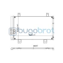 Condensador 62-TO9008 - CONDENSADOR LEXUS LS460 BASE V8 4.6L