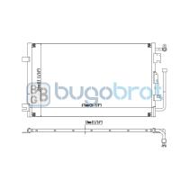 Condensador 62-CT5027 - CONDENSADOR CHEVROLET CAVALIER L4 2.2
