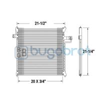 Condensador 62-FD9036 - CONDENSADOR FORD THUNDERBIRD BASE V8 4.6L