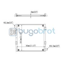 Condensador 62-IS9004 - CONDENSADOR ISUZU TPG-NKR85AN 2016