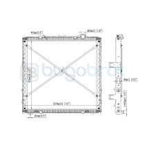 Radiadores 40-DF9002B - RADIADOR DAF XF430 CON BASTIDOR