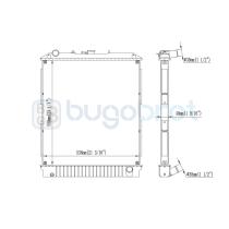 Radiadores 40-IS9006 - RADIADOR ISUZU N-SEREIS