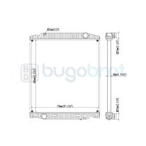 Radiadores 40-IV2068D - RADIADOR IVECO STRALIS
