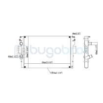 Radiadores 40-IV2087C - RADIADOR IVECO DAILY 06- ALETAS UNIDAS MECAN.