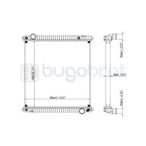Radiadores 40-IV9014 - RADIADOR IVECO EUROCARGO