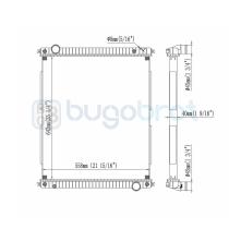 Radiadores 40-IV9016 - RADIADOR IVECO EUROCARGO E18