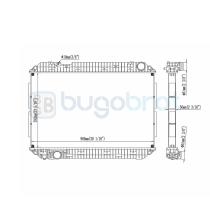 Radiadores 40-MB9012 - RADIADOR MERCEDES-BENZ TRUCKS ANTOS 2012-2018