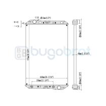Radiadores 40-MS2200 - RADIADOR MERCEDES-BENZ TRUCKS AXOR 2035/2540/2640