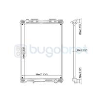Radiadores 40-MN0001 - RADIADOR MAN F 2000 6 CYINDER